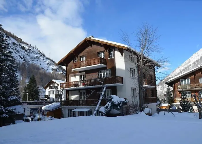 Daire Haus Alpenperle Saas-Almagell