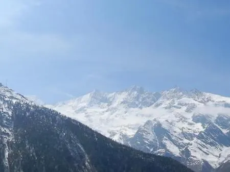 公寓 Haus Alpenperle 萨斯阿尔马格尔