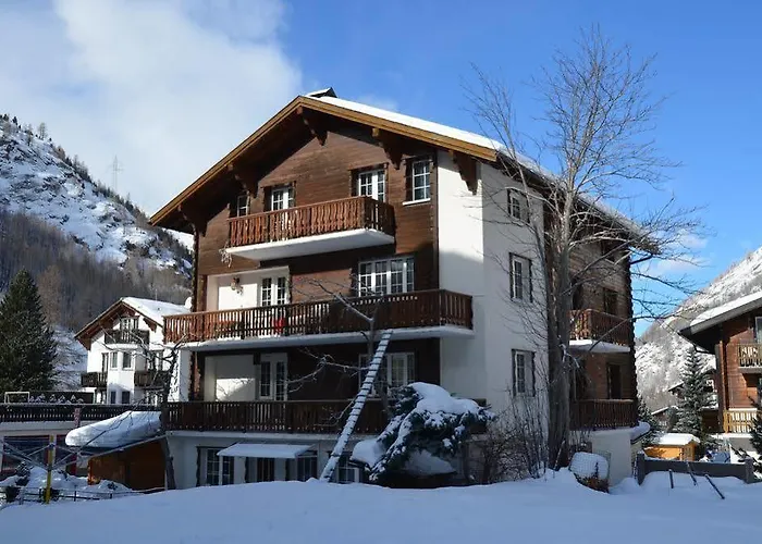 公寓 Haus Alpenperle 萨斯阿尔马格尔